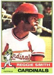 1976 Topps Baseball Cards      215     Reggie Smith